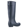 Hunter Original Tall Back Adjustable Gummistiefel Für Damen In Marineblau