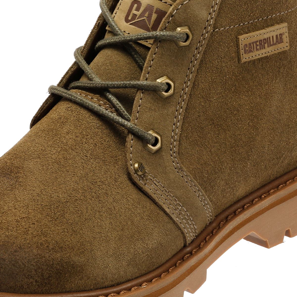 Caterpillar Grader Chukka Wildleder Herren Braune Stiefel