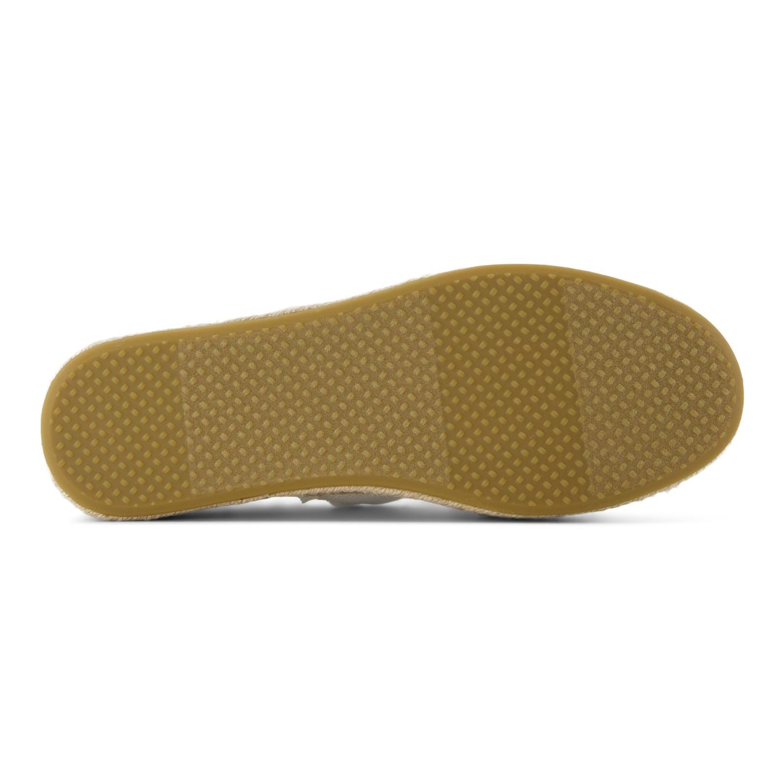TOMS Carolina Lace Up Baumwolle Damen Weiße Espadrilles Am Strand