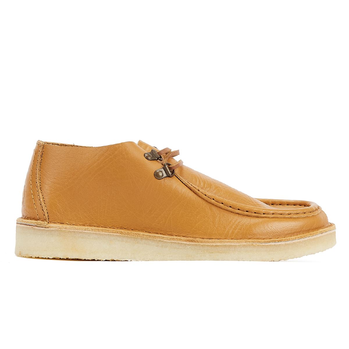 Clarks Wüsten-Nomadenleder Curry Herrenstiefel In Hellbeige