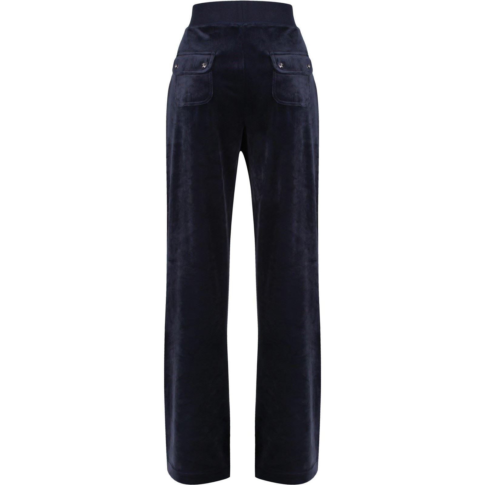 Juicy Couture Del Ray Polyester Damen Blaue Jogginghosen