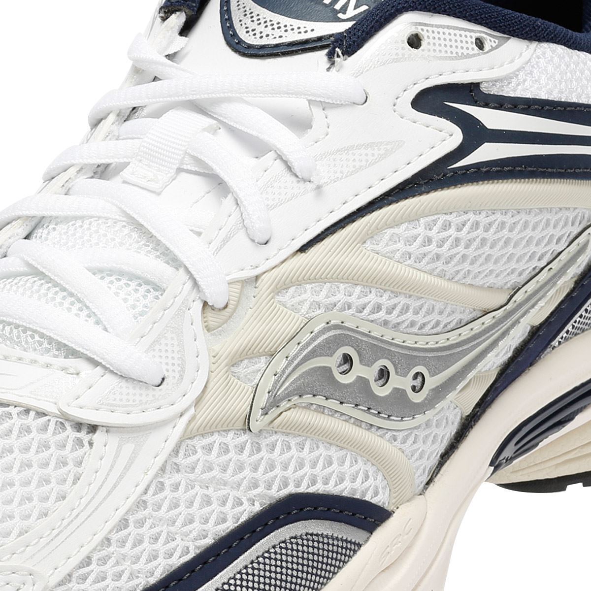 Saucony ProGrid Omni 9 Weiße Sneakers