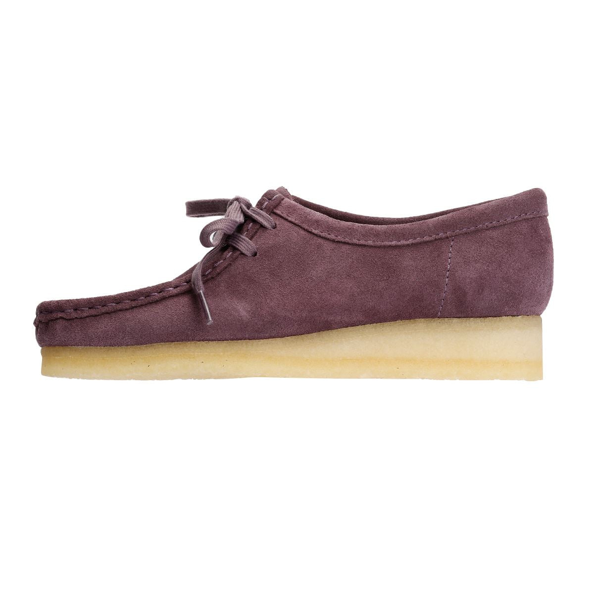 Clarks Originals Wallabee Suede Damen Lila Schuhe