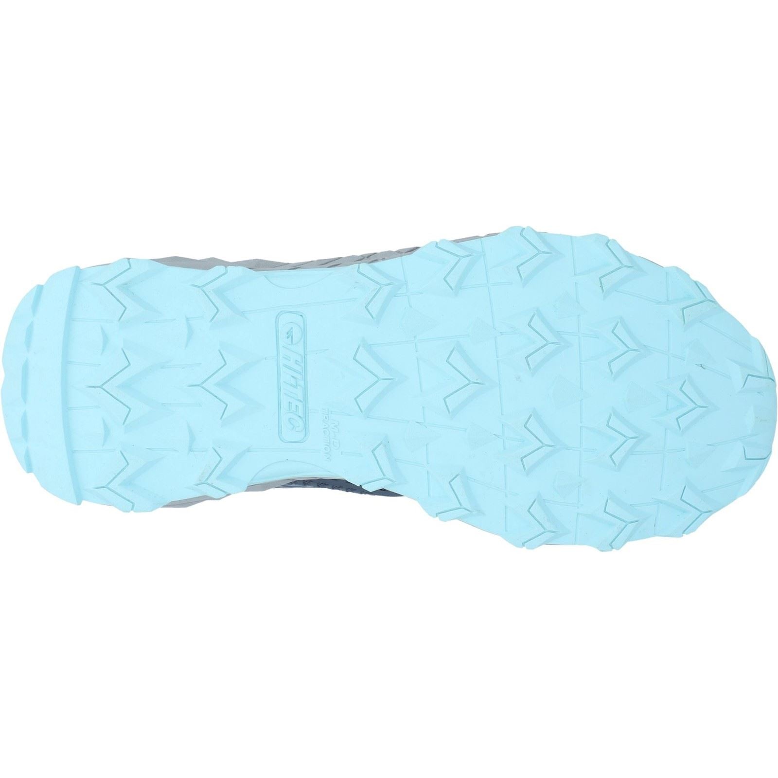 Hi-Tec Fuse Trail Low Polyester Mesh Damensneaker In Grisaille/Flintstone