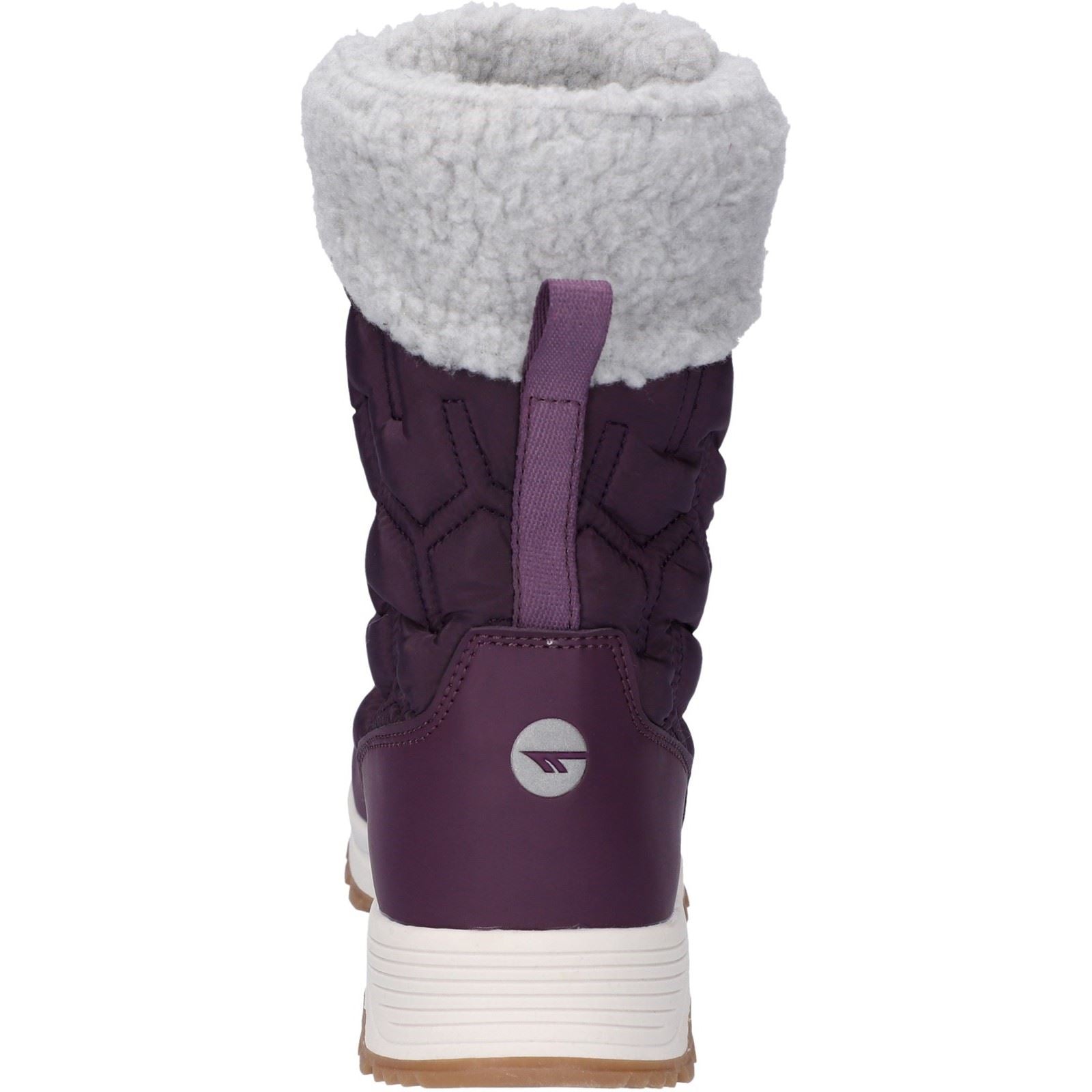 Hi-Tec Sophia Nylon Damen Winter Stiefeletten in italienischem Pflaume/Sepiarose