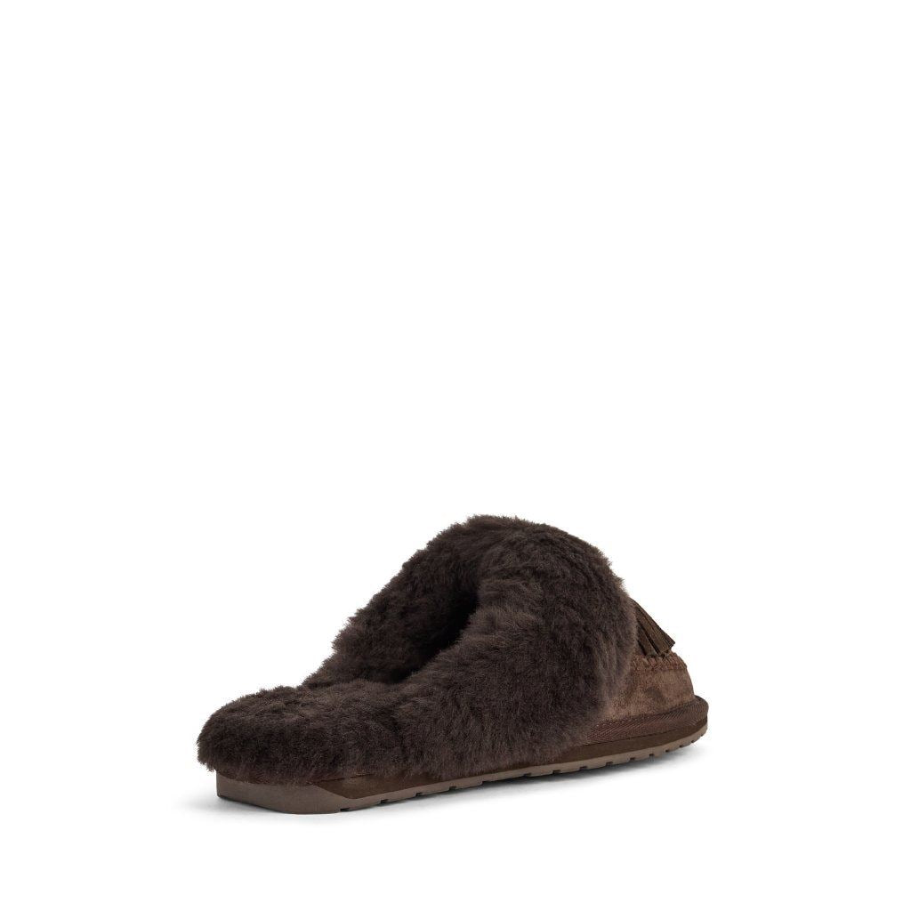Emu Australia Tahnee Wildleder Damen Braune Hausschuhe