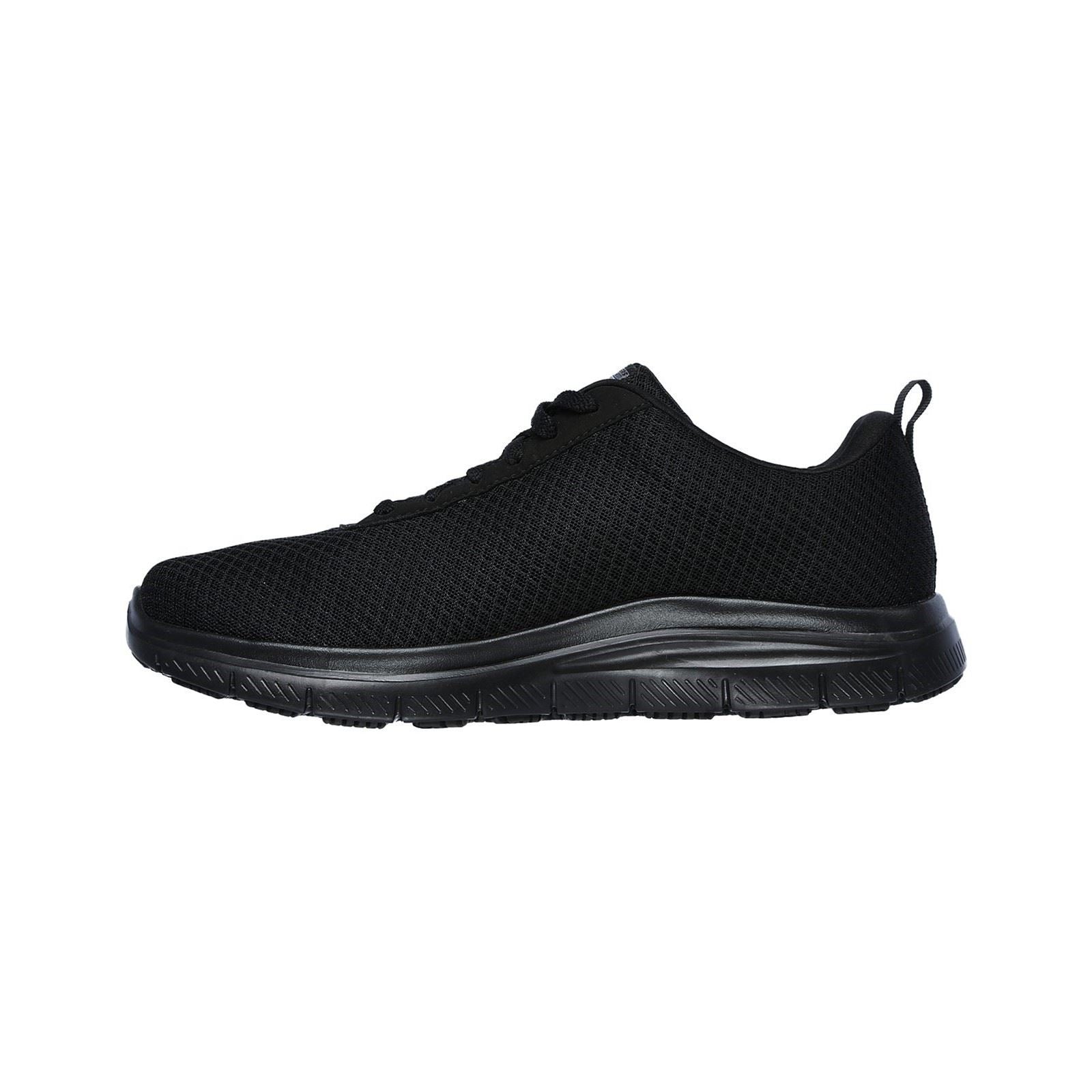 Skechers Workwear Flex Advantage - Bendon Sr Polyester Herren Schwarze Sicherheitssneaker