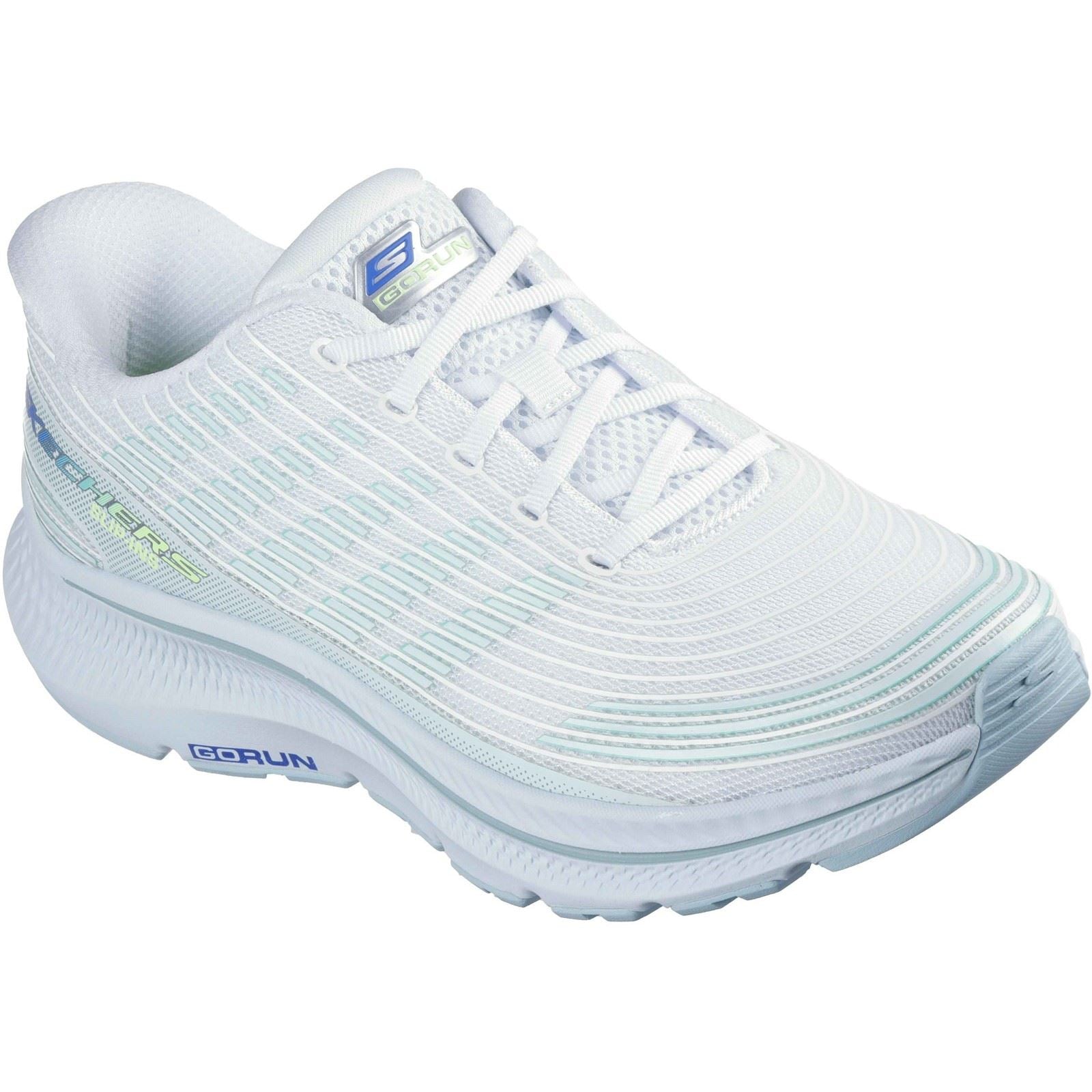 Skechers GO RUN Consistent 2.0 - Senna Textile Damen Sneakers In Weiß/Multi