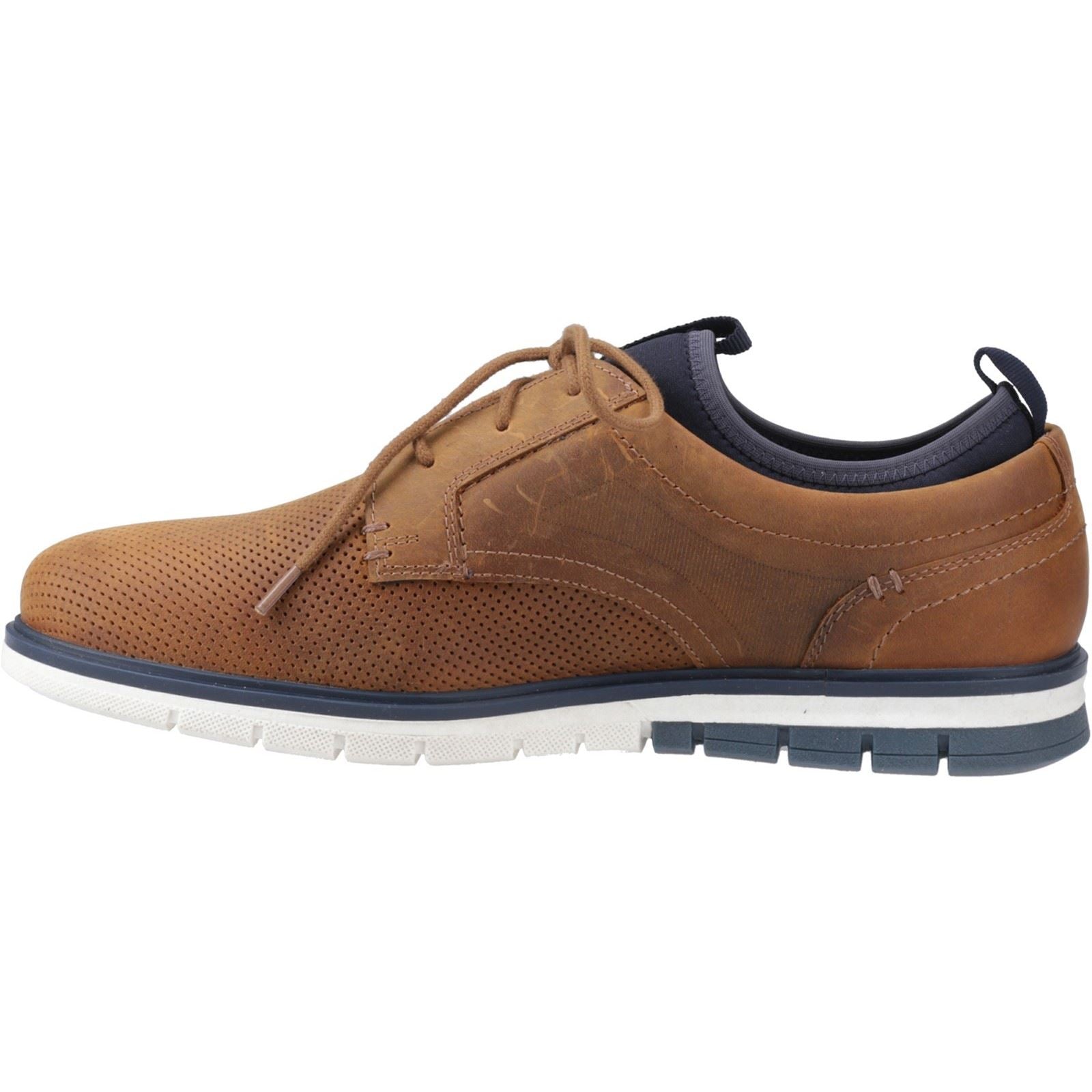 Pod Murphy Leder Herren Tan Schnürschuhe