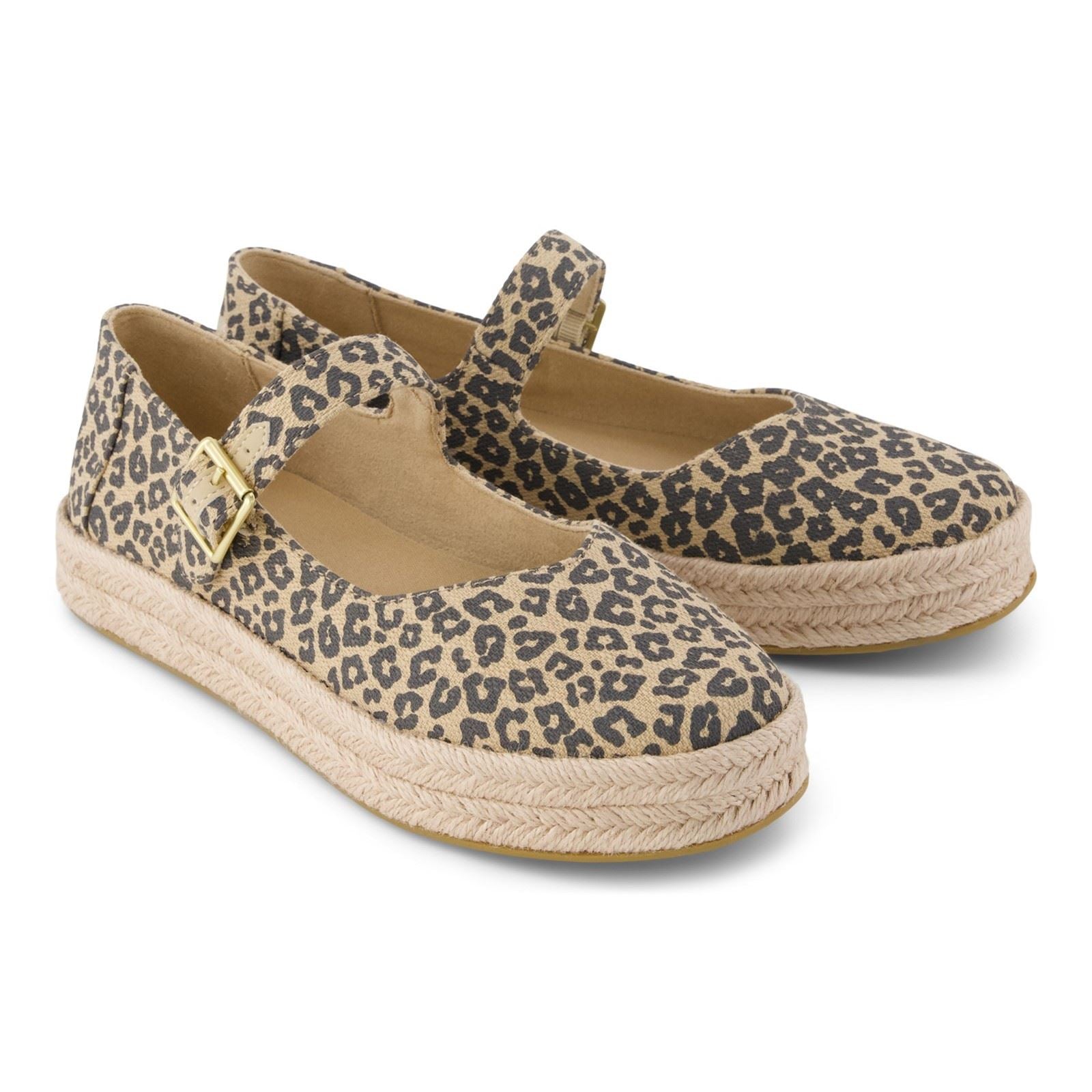 TOMS Carolina Mary Jane Textil Damen Haferflocken Espadrilles