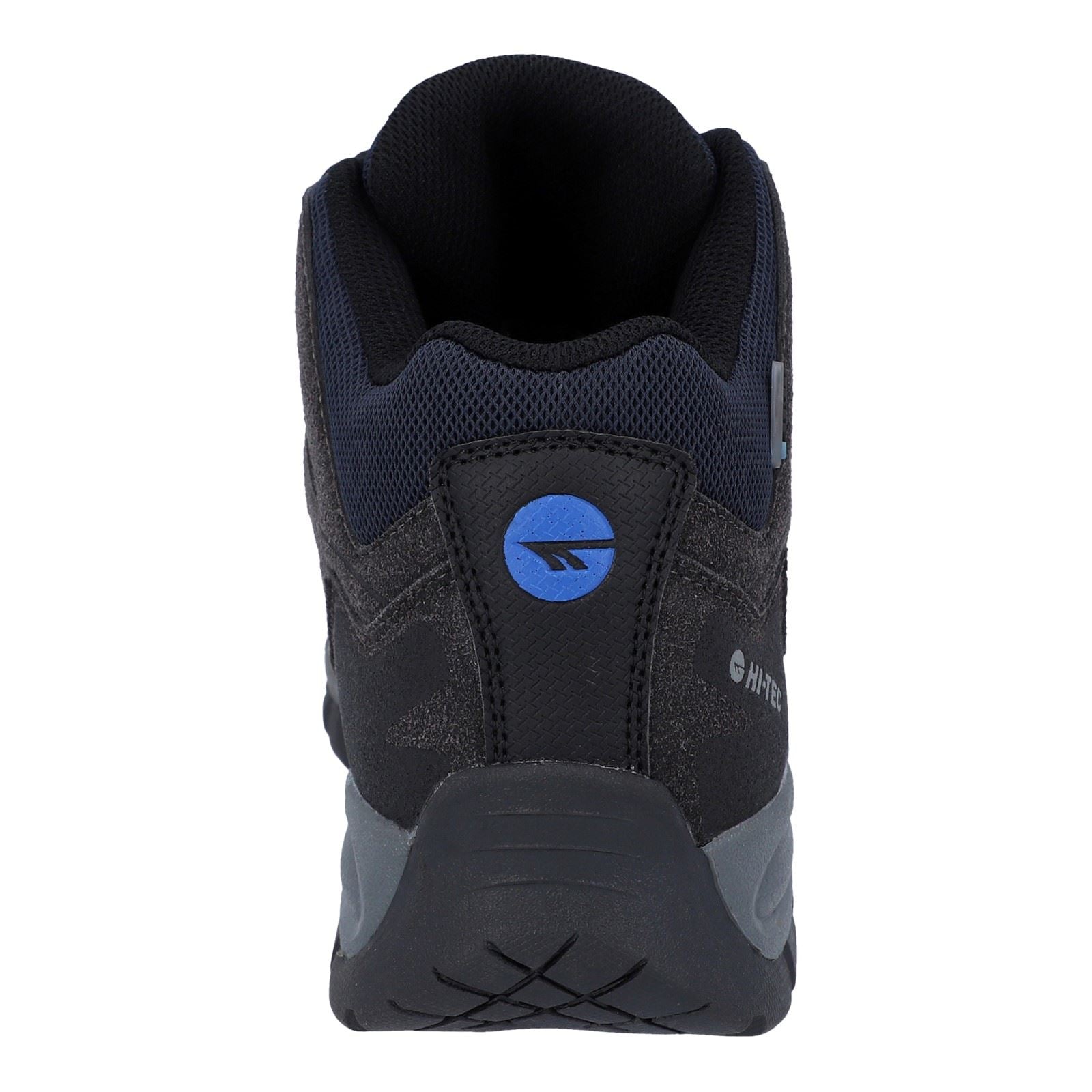 Hi-Tec Corzo Mid Polyurethan Herren Wanderstiefel In Anthrazit/Marinblau