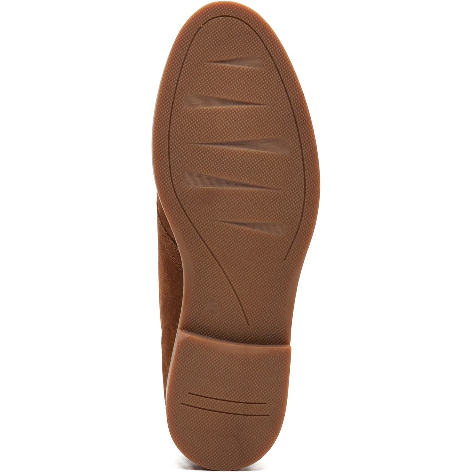 Base London Carlton Chukka Leder Herren Ingwer Stiefel