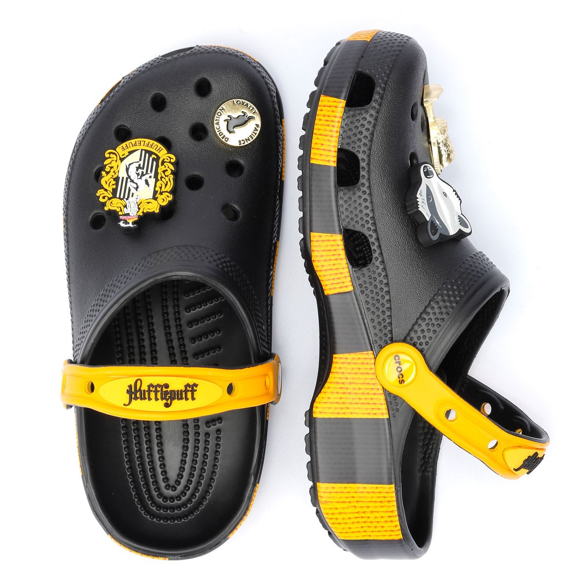 Crocs Hufflepuff Classic Damen Gelbe Sandalen