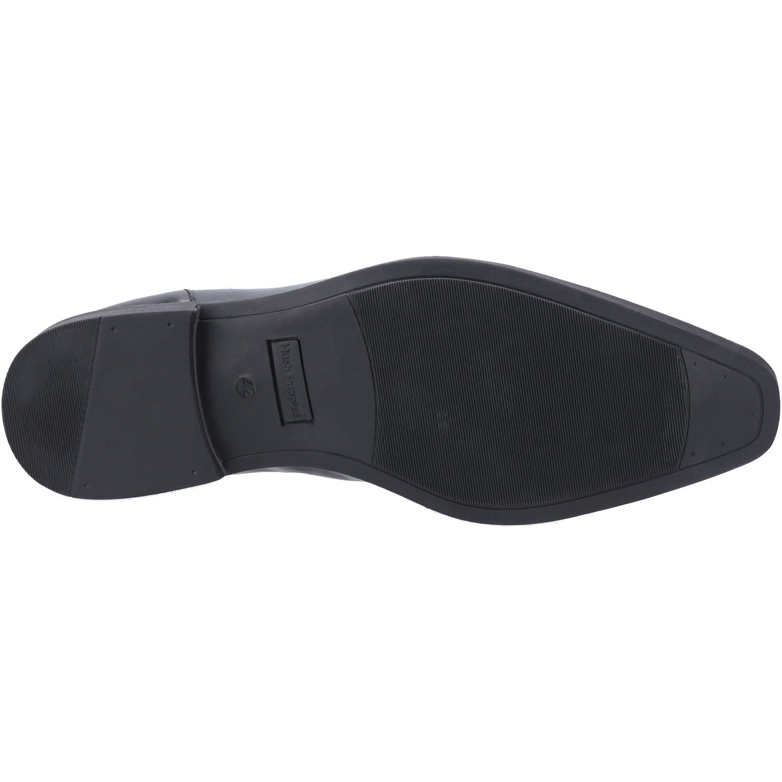 Hush Puppies Ezra Schwarze Farbe Herren-Schnürschuhe Aus Leder