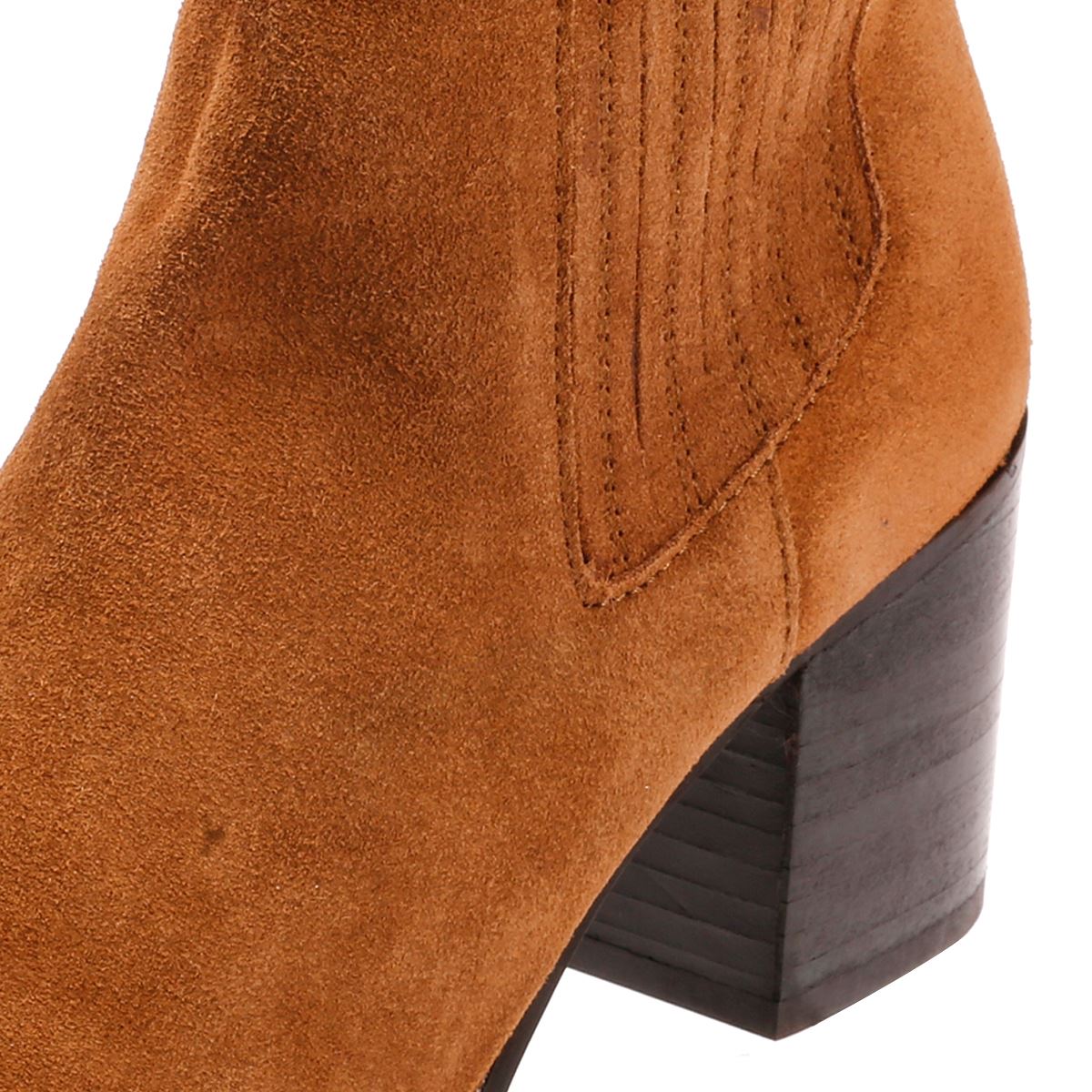 Osprey London The Naples Wildleder Damen Braune Stiefel