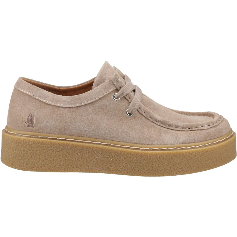 Hush Puppies Bridie Suede Damen Mokassin Schuhe Aus Leder In Taupe
