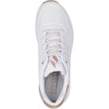 Skechers Uno - Shimmer Away Synthetische Damen-Sneaker In Weiß