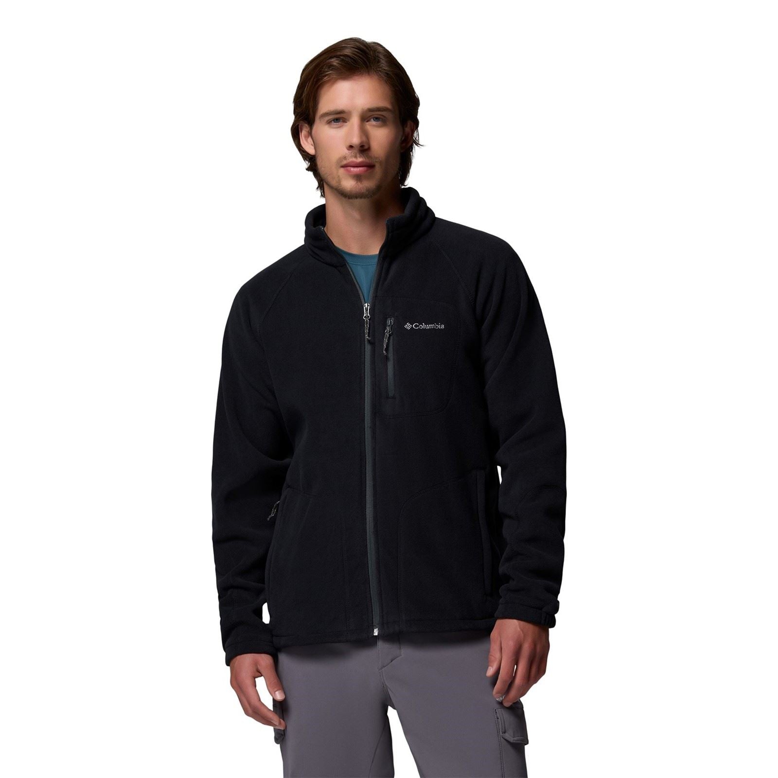 Columbia Fast Trek II Full Zip Herren Schwarze Farbe Fleecejacke