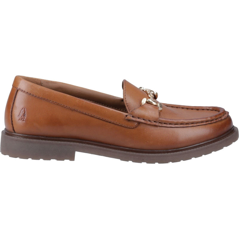 Hush Puppies Verity Snaffle Leder Damen Tan Loafers