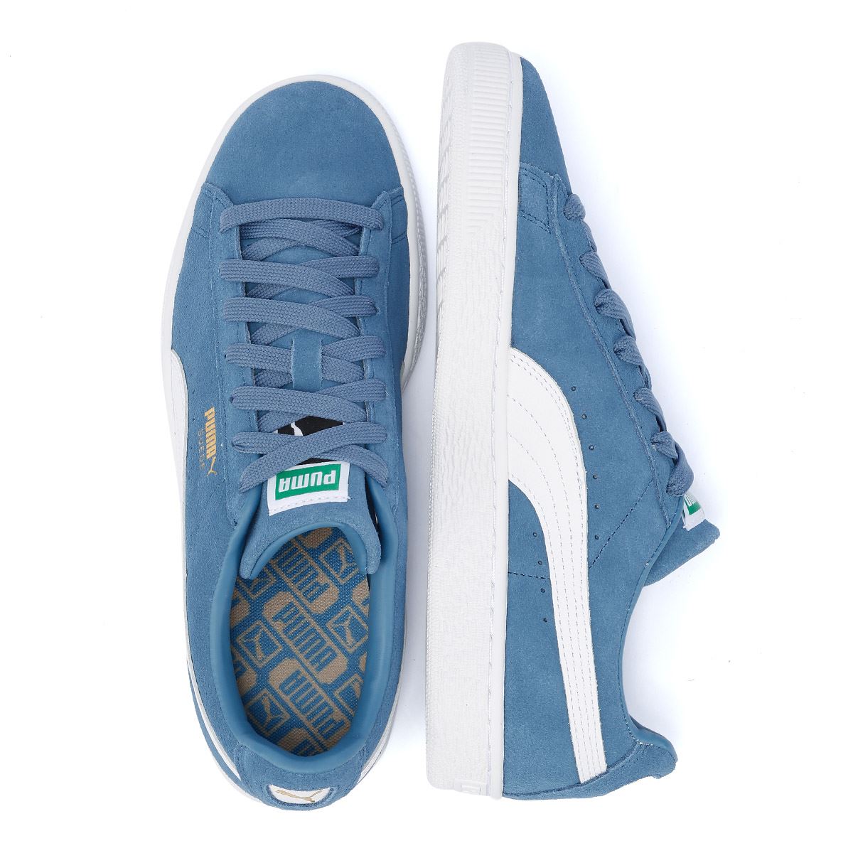 Puma Suede Classic Blaue Wildleder Sneakers