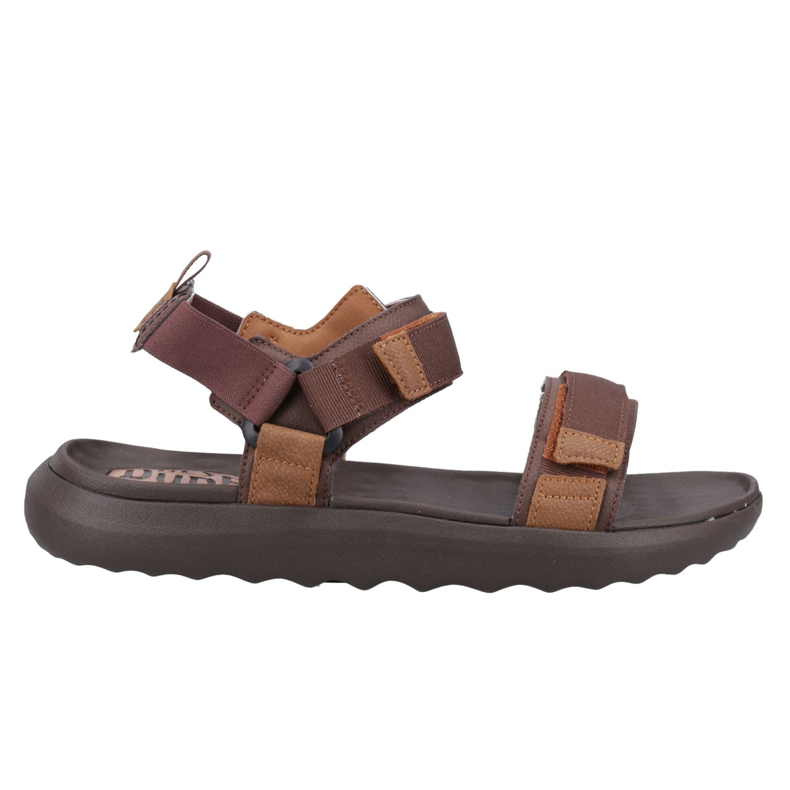 HEYDUDE Carson Herren Braun Sandalen