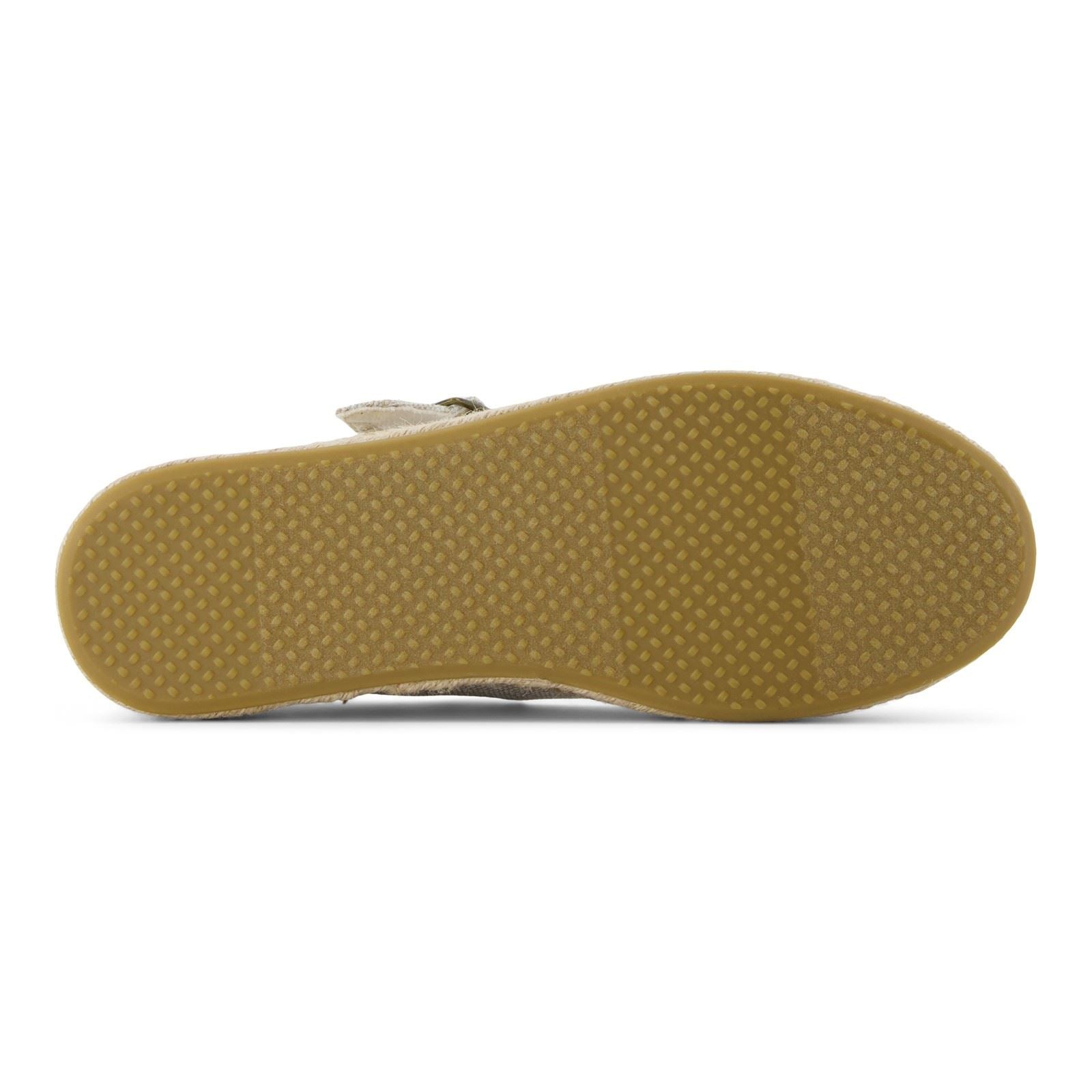 TOMS Carolina Mary Jane Damen Espadrilles Aus Natur Nylon