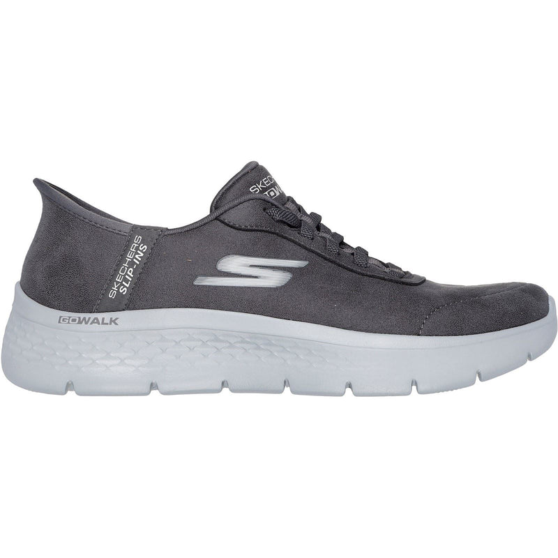 Skechers Go Walk Flex Mali Textile Damen Sneakers In Anthrazit