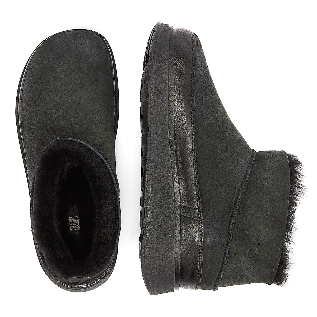 FitFlop Ultra Mini Damen Schwarze Stiefel
