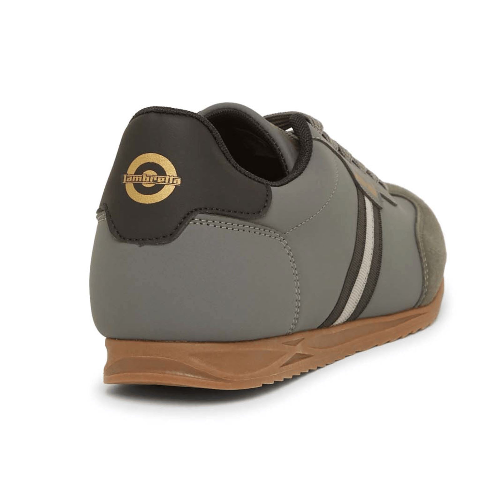 Lambretta Tackle Herren Graue Turnschuhe