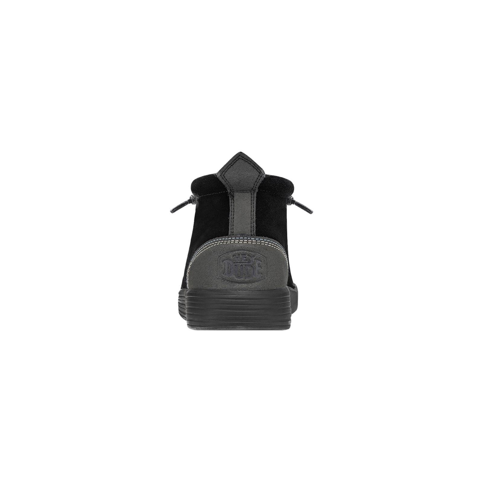 HEYDUDE Jo Wildleder Herren Jet Black Stiefel