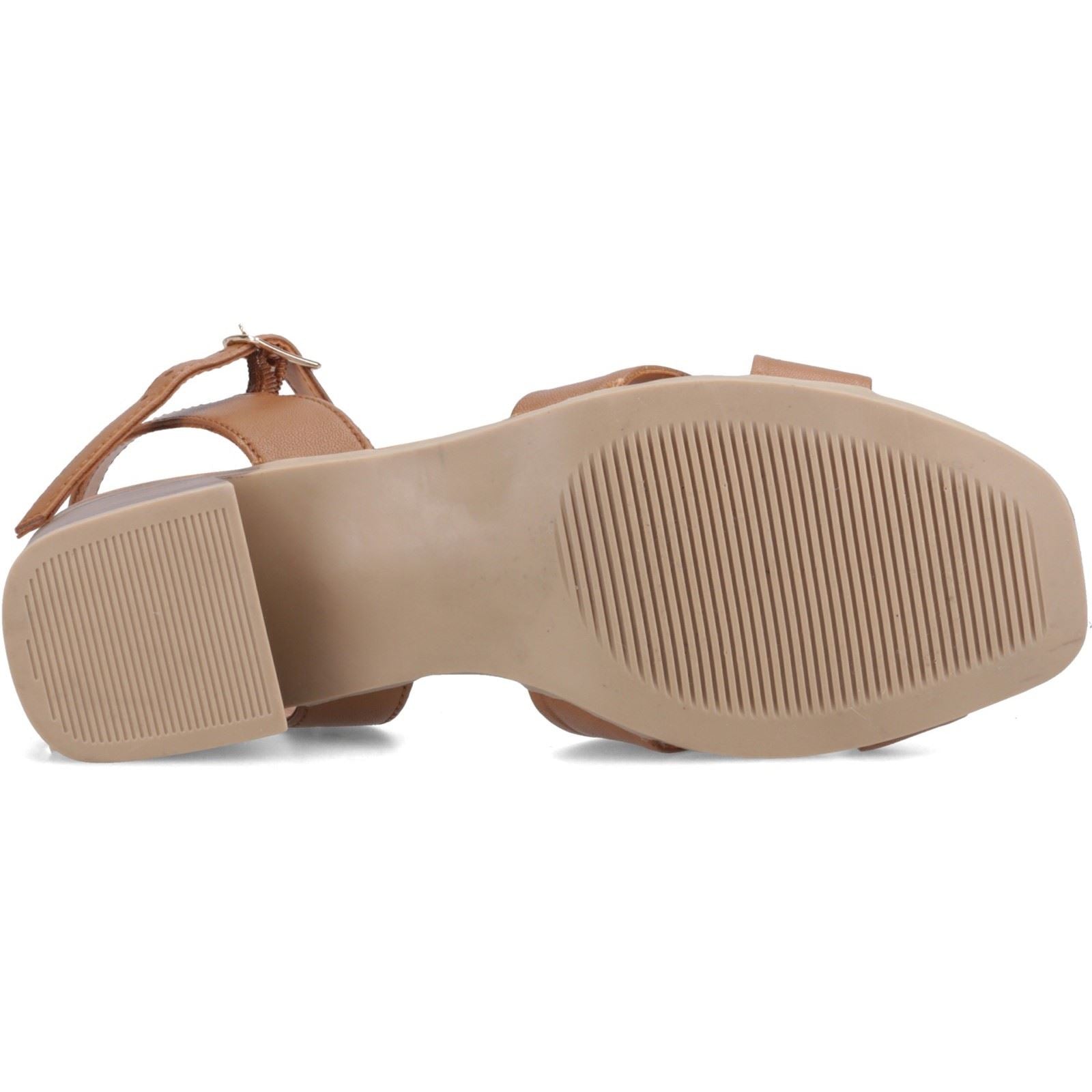 Hush Puppies Regina Leder Damen Tan Sandalen