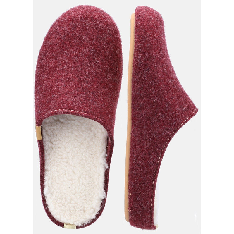 Hush Puppies The Good Damen Burgunder Hausschuhe