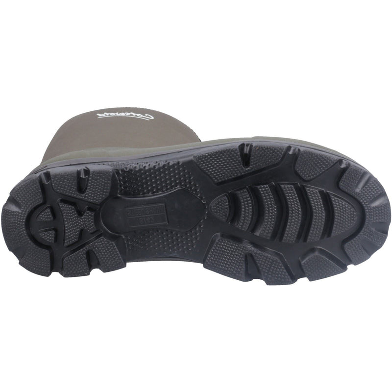 Cotswold Kensington Lederne Grüne Gummistiefel