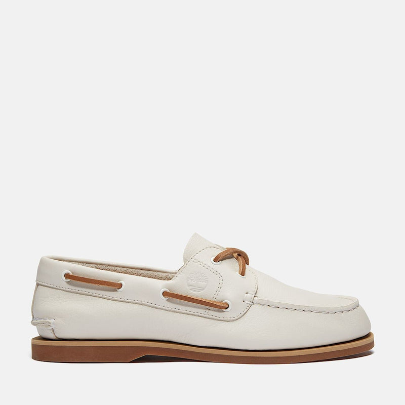 Timberland Classic 2 Eye Damen Schuhe Aus Leder In Weiß