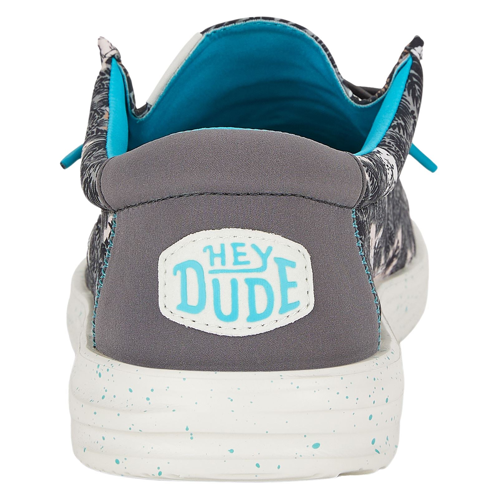 HEYDUDE Wally H2O Tropical Herren Schwarze Tropische Bootsschuhe