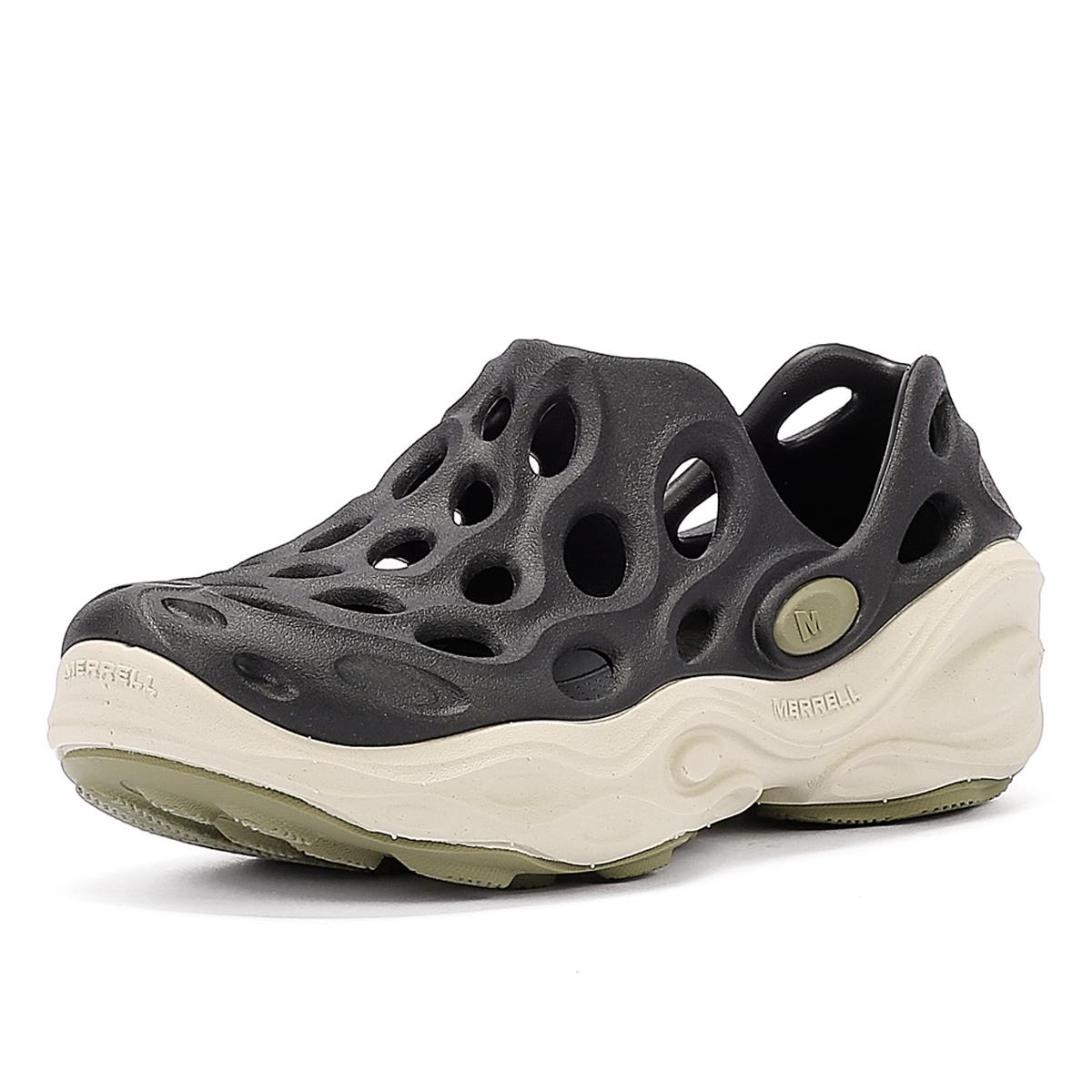 Merrell Hydro Next Gen Moc Herrenschwarz/Cremefarbene Sandalen