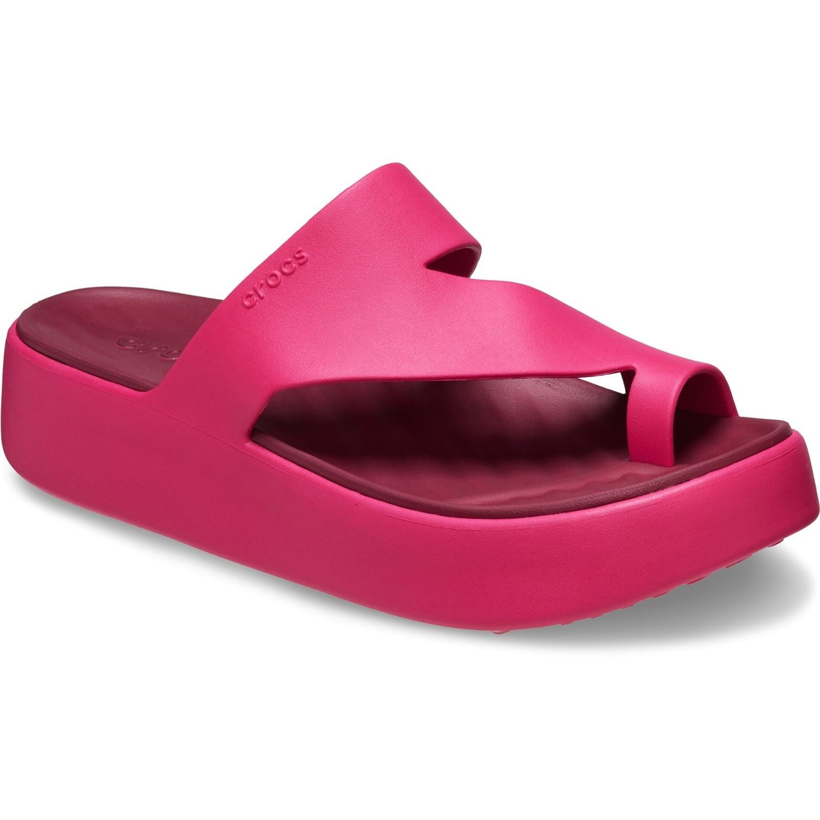 Crocs Getaway Platform Thermoplastische Damen Sandalen In Drachenfruchtfarbe