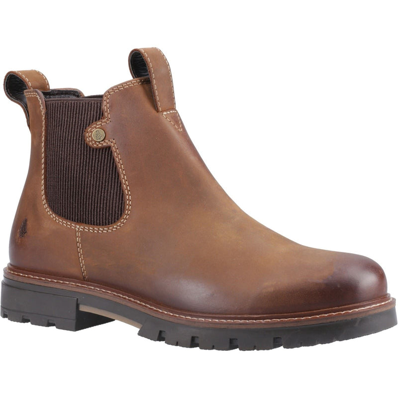 Hush Puppies Pascal Leder Herren Tan Stiefel