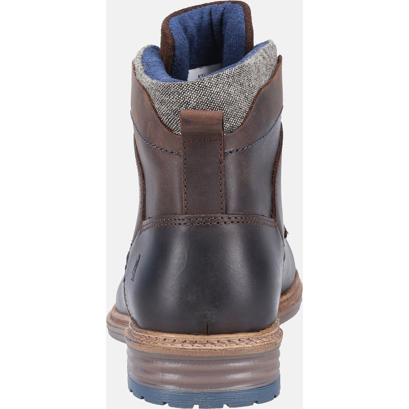 Hush Puppies Joel Braune Herrenstiefel Aus Leder