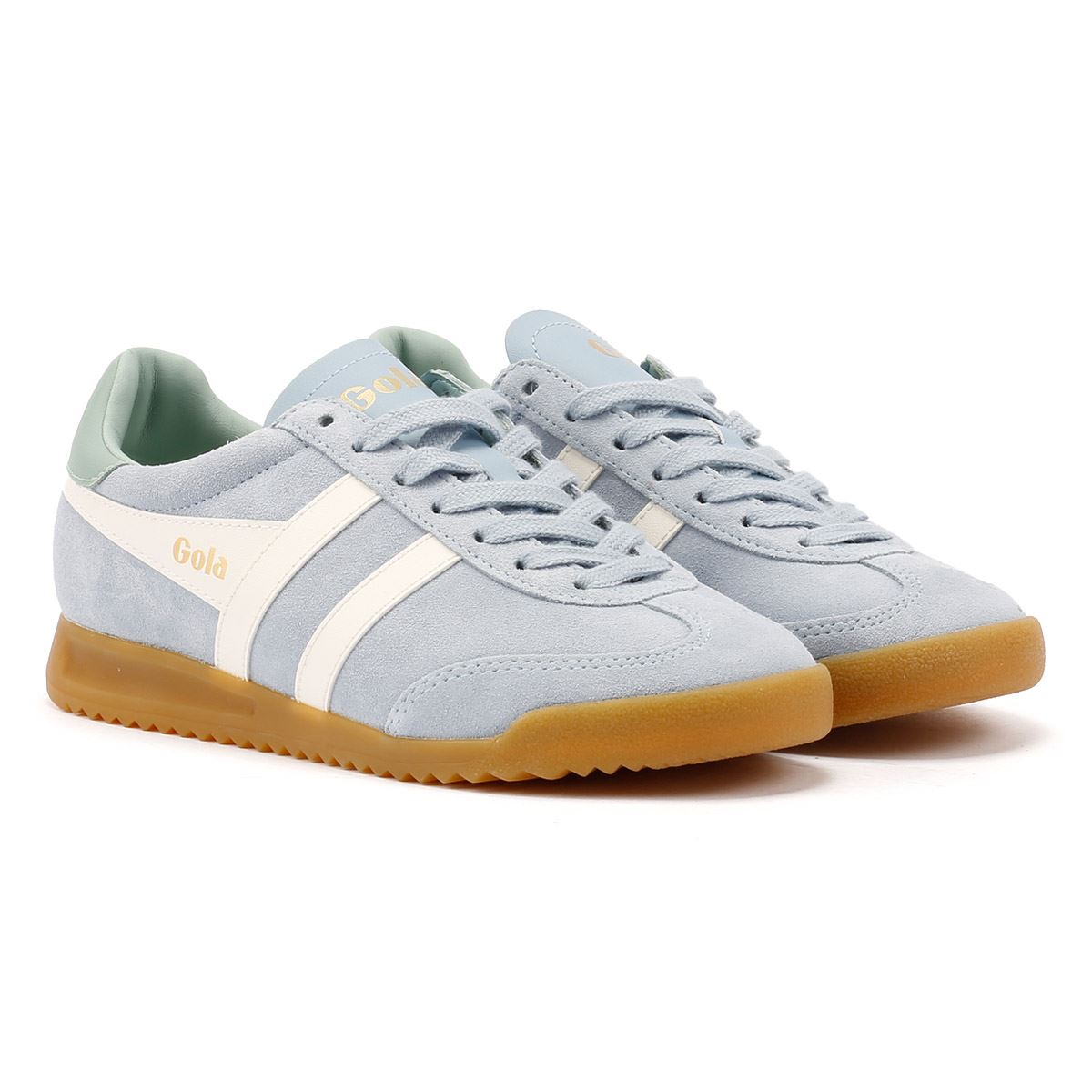 Gola Torpedo Damen Wildleder Turnschuhe In Blau