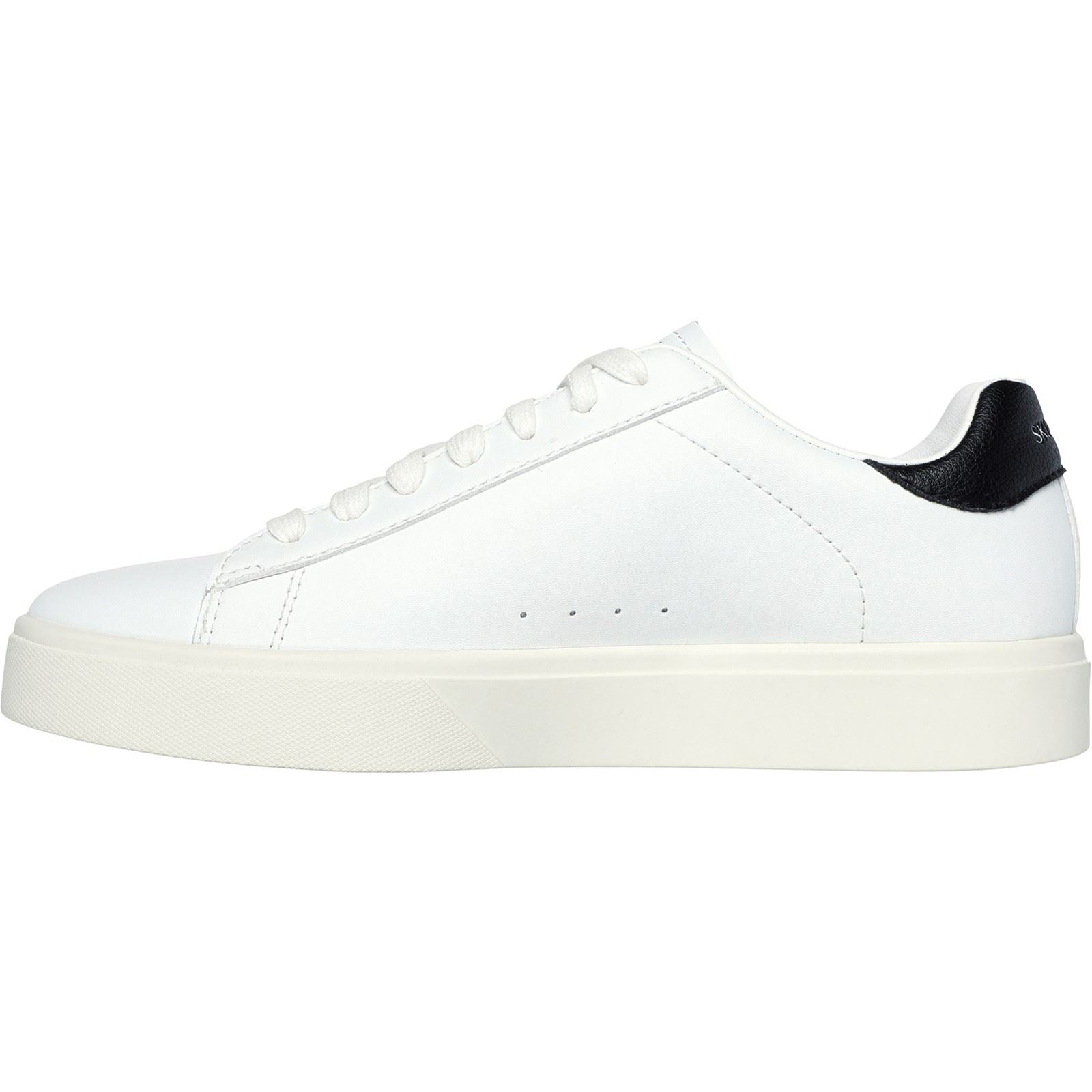 Skechers Eden LX - Beaming Glory Damen-Sneaker Aus Synthetik In Weiß/Schwarz