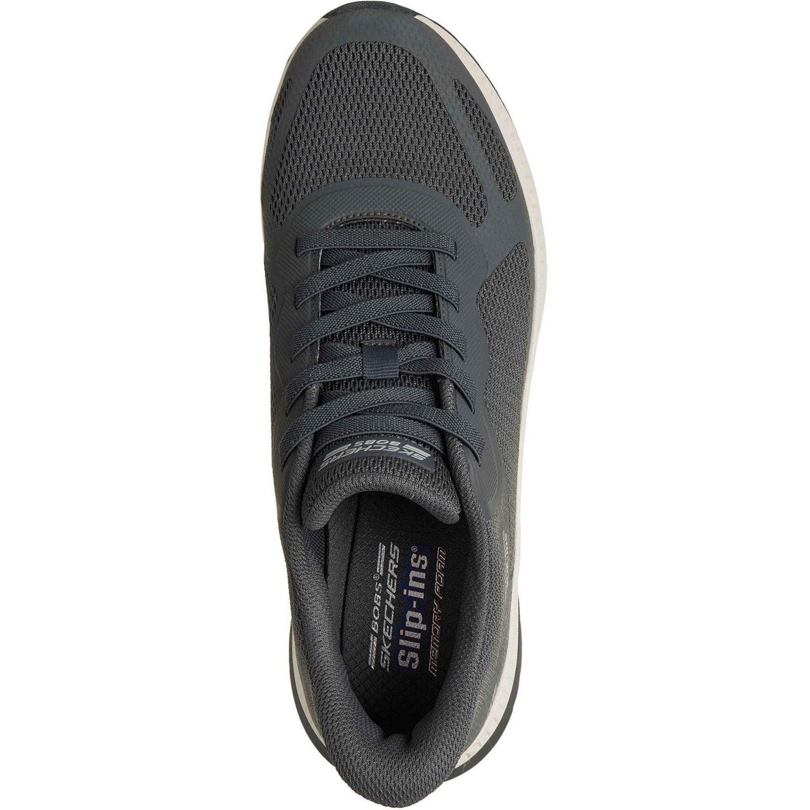 Skechers BOBS Sport Squad Chaos 4 Herren Sneakers In Anthrazit