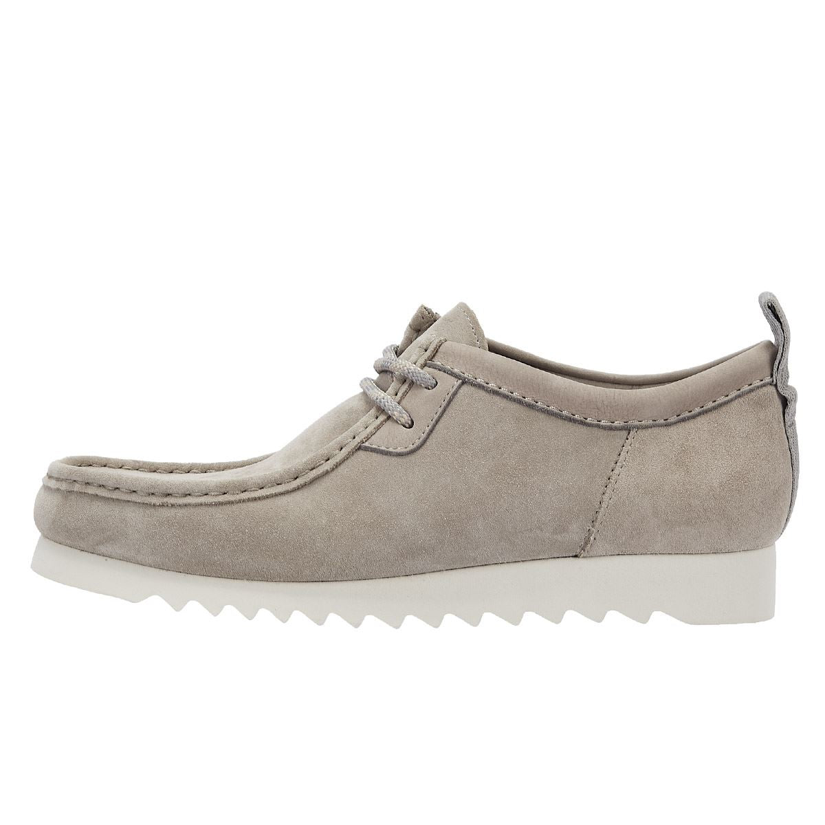 Clarks Main Wallabee FTRE Lo  Herren Wildlederschuhe Zum Schnüren In Grau