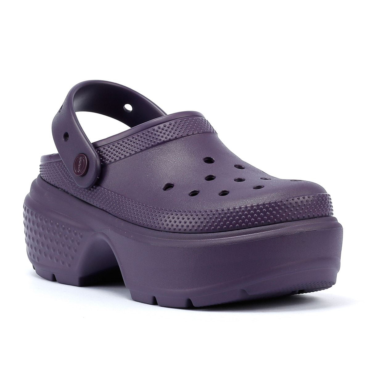 Crocs Stomp Damen Dunkle Iris Clogs