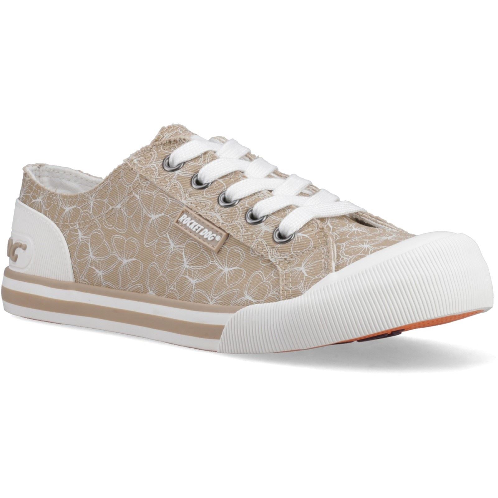 Rocket Dog Jazzin Mariposa Textil Damen Tan Sneakers