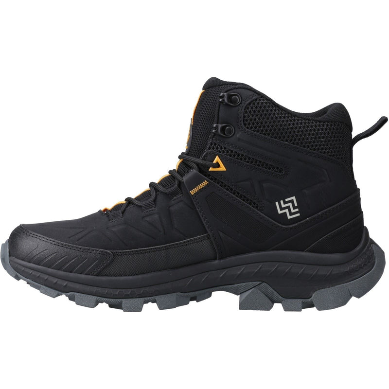 Hi-Tec Rainier Herren Wanderstiefel Aus Schwarzem Polyester