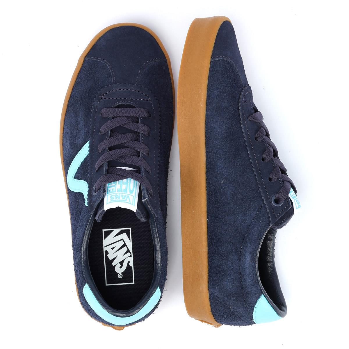 Vans Sport Low Damen Blau/Gummi Wildleder Turnschuhe
