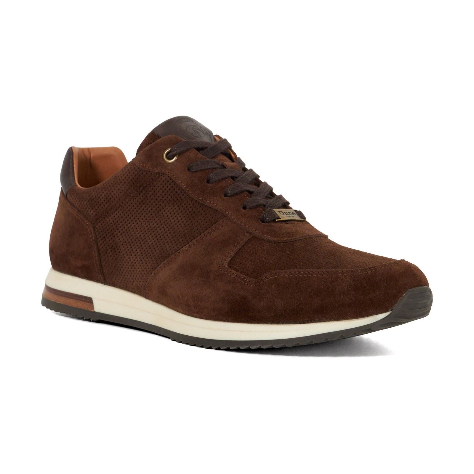 Dune Trilogy Herren Wildleder Schnürschuhe In Braun