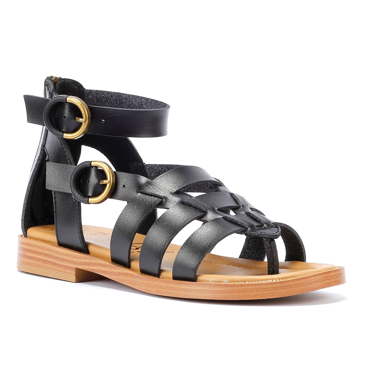 Blowfish Malibu Audah Damen-Sandalen In Schwarz