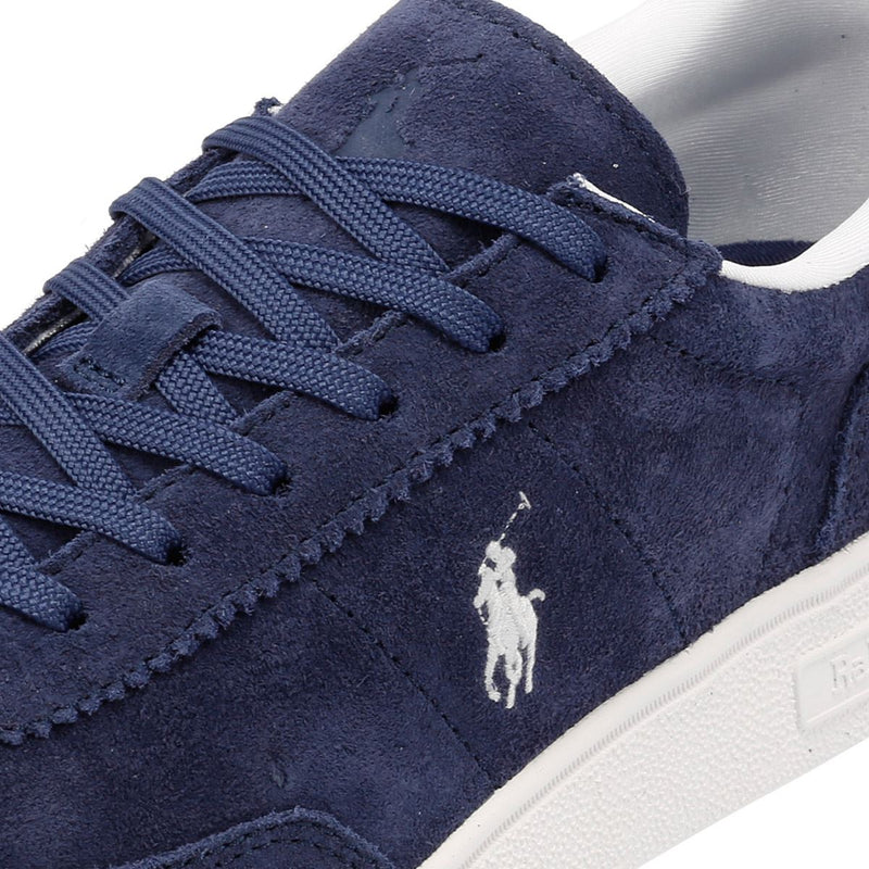 Ralph Lauren Bedford Blaue Wildleder Sneaker